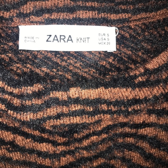 Zara animal print sweater - Picture 3 of 3